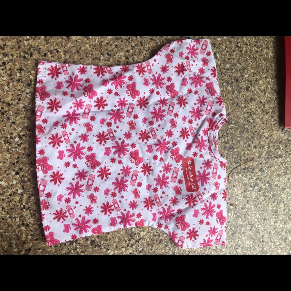 american girl hospital gown